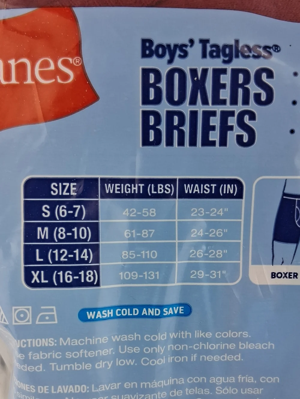 Boys Hanes 10 Pack Boxer Briefs Size Large (12-14) Solid And Camo Prints NWT